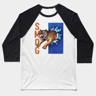 Smog - - - - Retro Style Fan Artwork Baseball T-Shirt